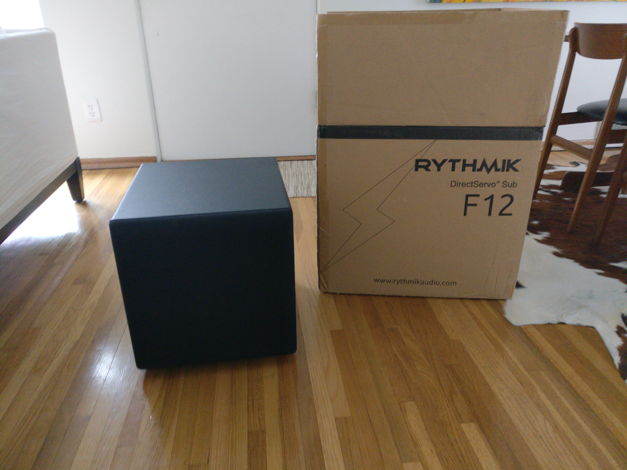 Rythmik Audio F12 Direct Servo subwoofer 12" sealed aud...