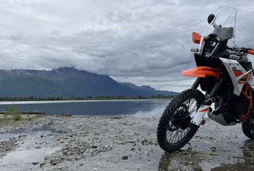 2026 KTM 390 ADVENTURE R motorcycle for rent near Palmer, AK