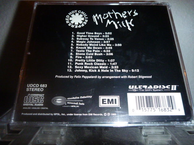 Red Hot Chili Peppers - Mothers Milk Mobile Fidelity