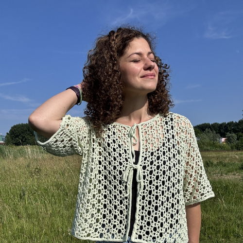 🧶 Mojito Shirt Crochet Pattern – Digital PDF (XS–4XL)