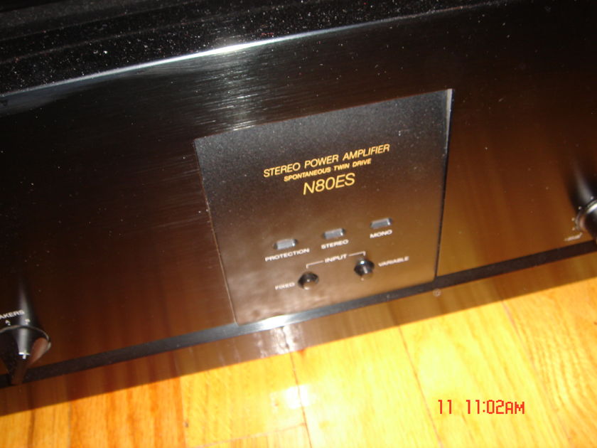 Sony ES system TA-N80ES power amp, E80ES control amp, 730ES tuner