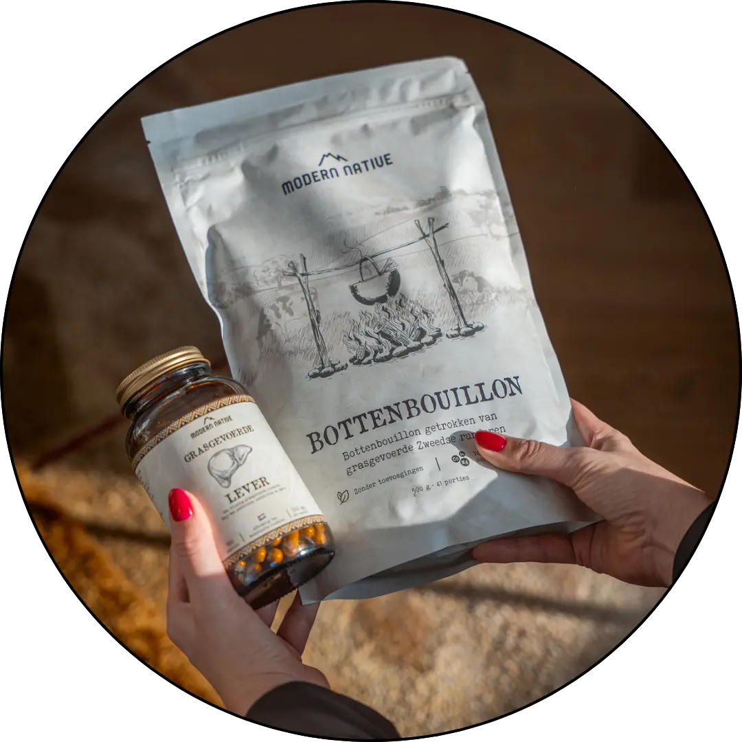 Bone broth in use