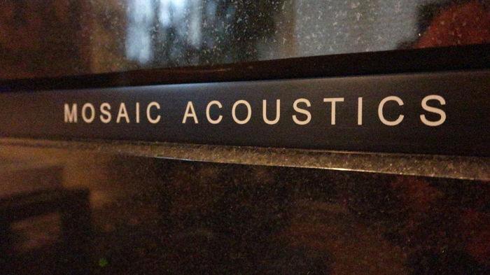 Mosaic Acoustics Illumination Midnight Black with Refer...