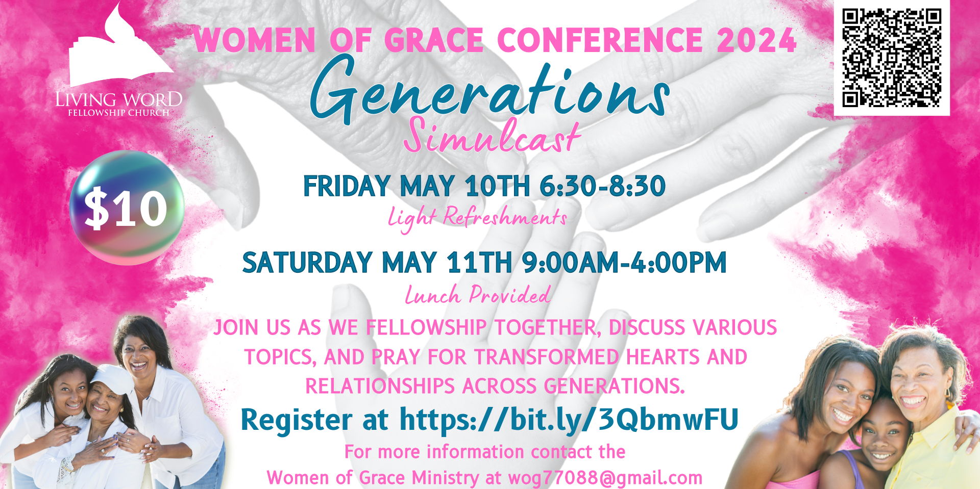 Women of Grace Generations Conference promotional image