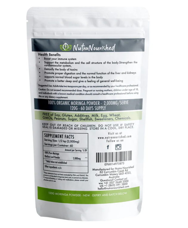 Organic Pure Moringa Leaf Powder - Image 6