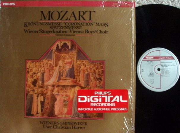 Philips Digital / HARRER, - Mozart Coronation Mass, NM!