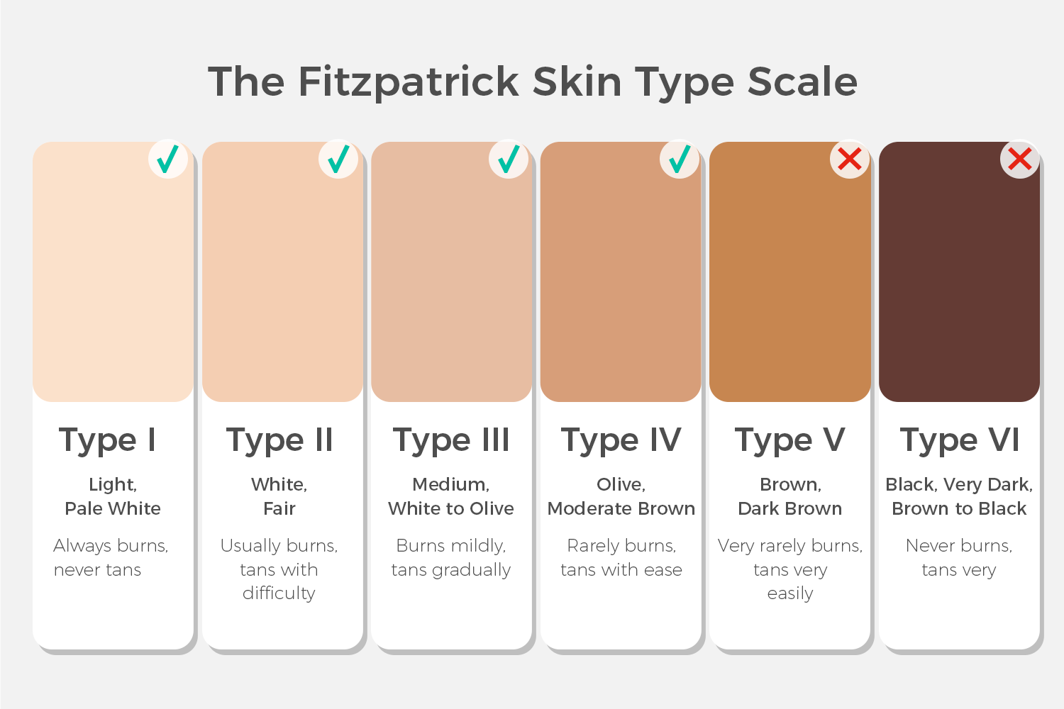 The Fitzpatrick Skin Type Scale