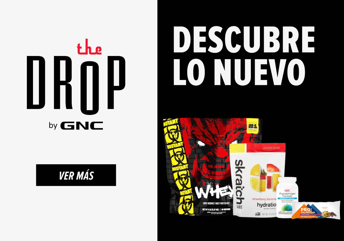 the drop by gnc - descubre lo nuevo