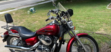 2008 HONDA VT750C2 SHADOW SPIRIT 750 C2 motorcycle for rent near Round Rock, TX