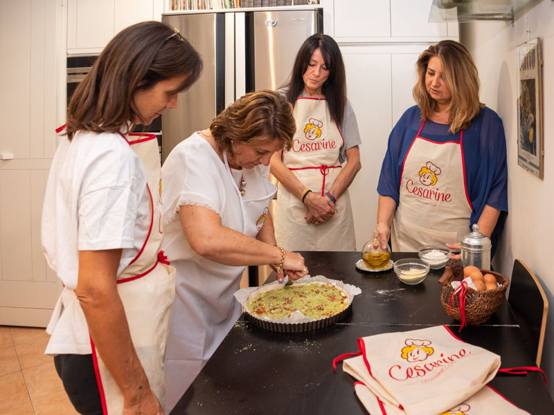 Cursos de cocina Roma: Curso de cocina con una Cesarina en Roma