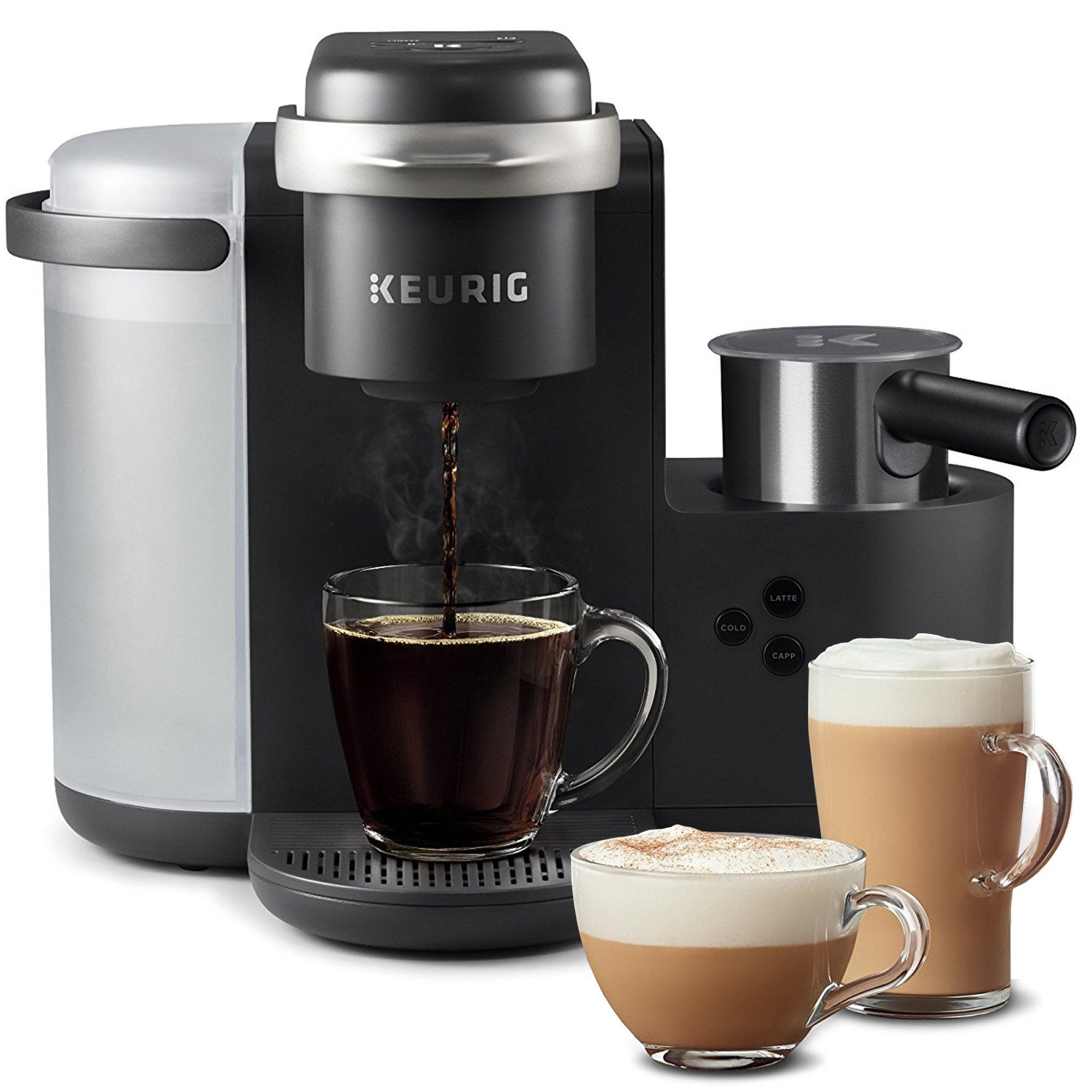 Keurig KCafe Single Serve Coffee, Latte & Cappuccino Makers 2018 vs