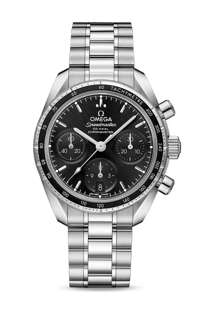 Co-axial Chronograph Box and Papers 2018, image 1 Co-axial Chronograph Box and Papers 2018, image 1