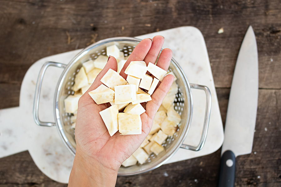 celeriac mash