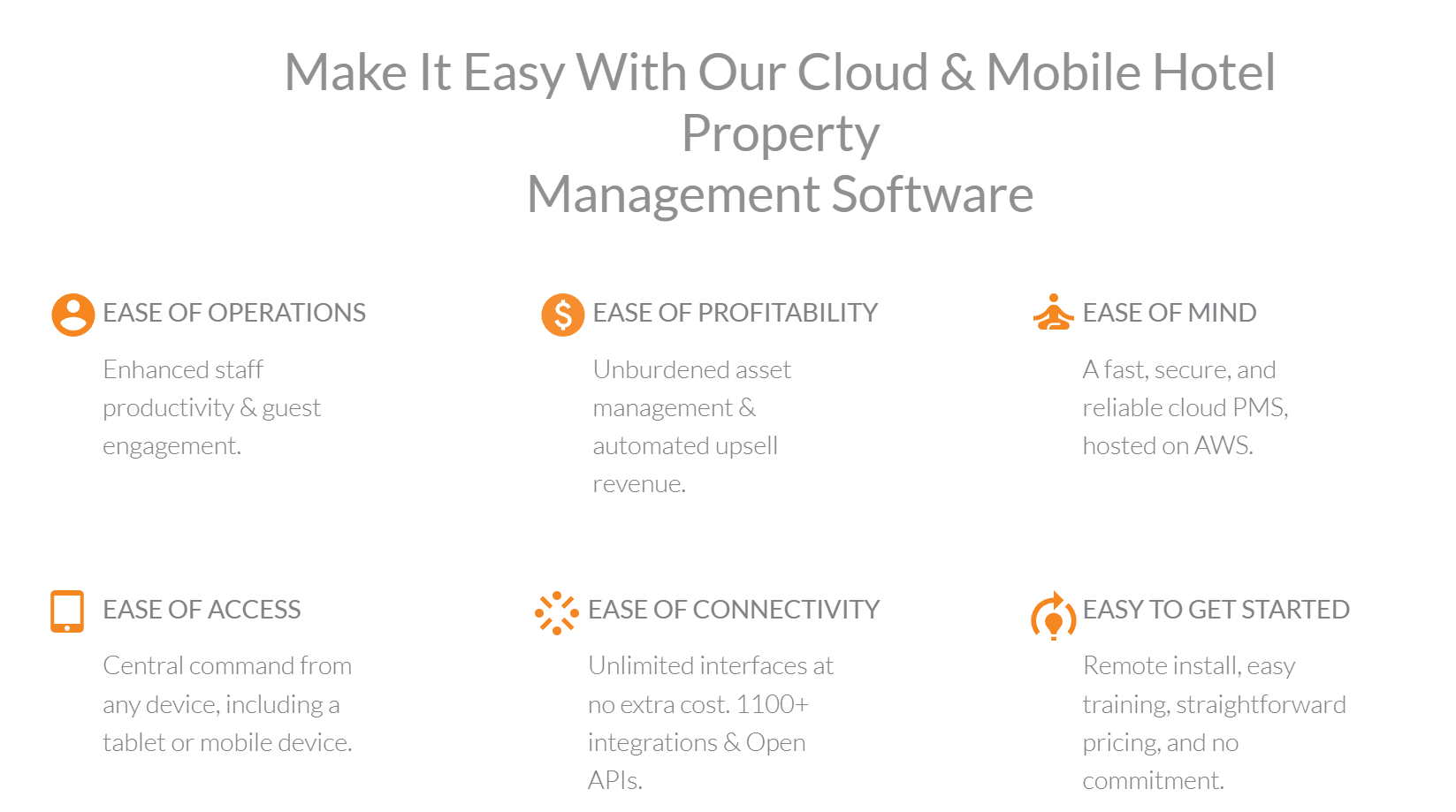 StayNTouch product / service