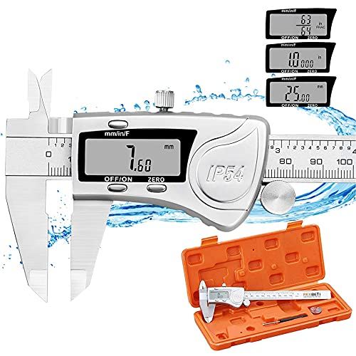 Anytime Tools Dial Caliper vs REXBETI 6Inch Digital Caliper Slant