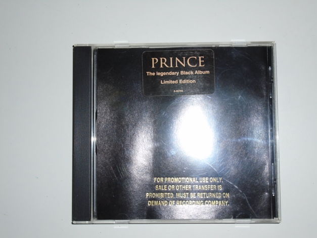 Prince ~ The Black Album - Rare & collectible promo CD ...