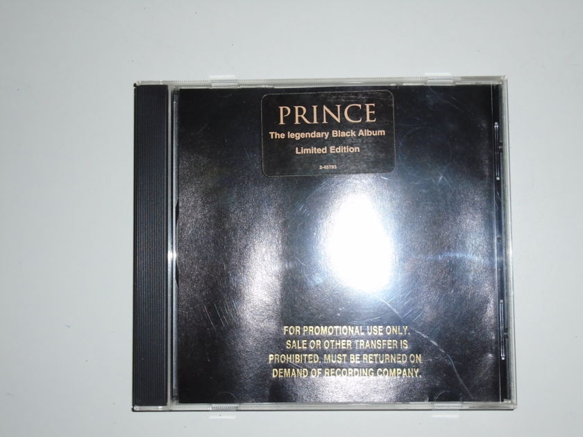 Prince ~ The Black Album - Rare & collectible promo CD - Free Shipping