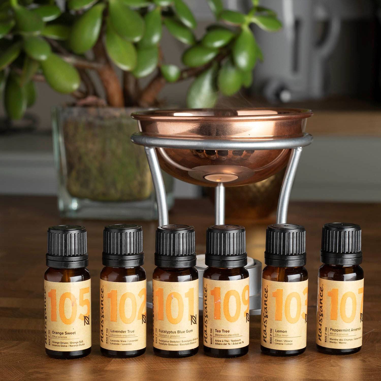 Brass Burner aromatherapy kit