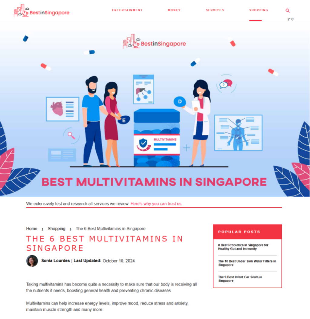 Nano Singapore featured in The Strait Times