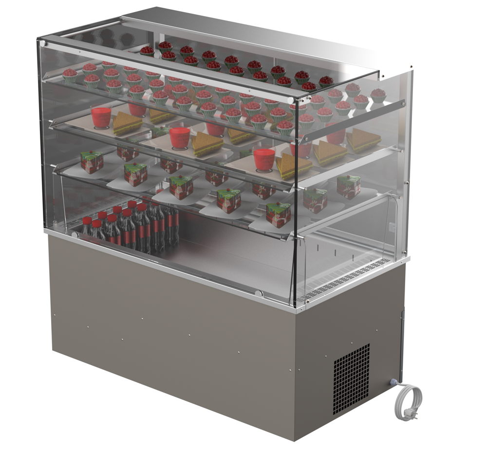 Coolpart KL DI SQ 1200 S 3hp Kylmonter drop-in