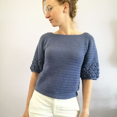 Lacey Leaves Sweater