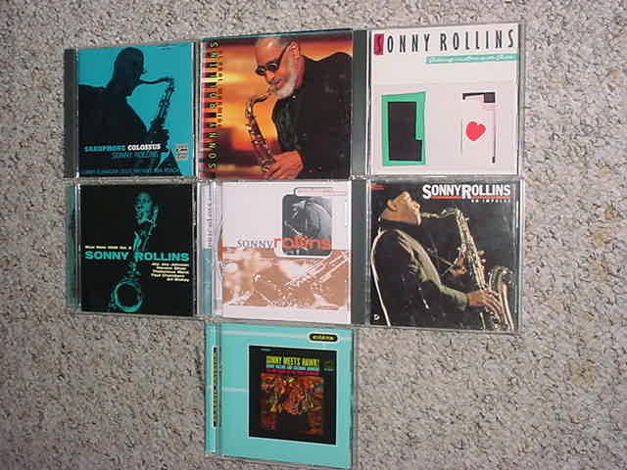 Sonny Rollins jazz cd lot of 7 cd's - Meets Hawks,sonny...