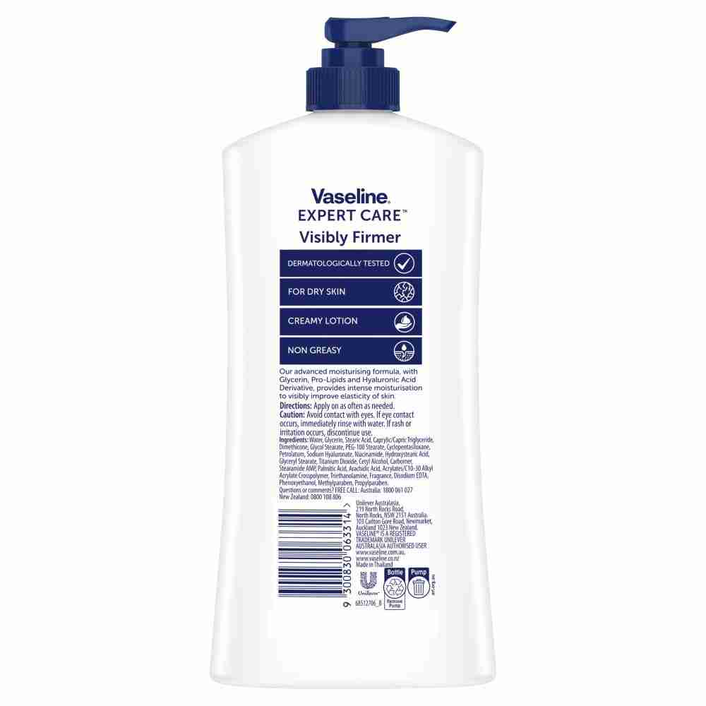 Vaseline Expert Care Body Lotion Visibly Firmer 550 Ml - Image 3