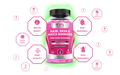 OPA NUTRITION BIOTIN GUMMIES FOR HAIR SKIN AND NAILS FEATURES