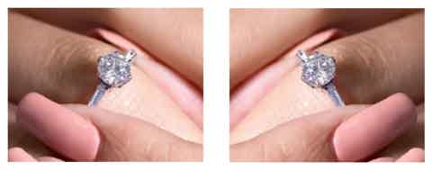 Replicate your diamond ring with a lab diamond with Pobjoy Diamonds