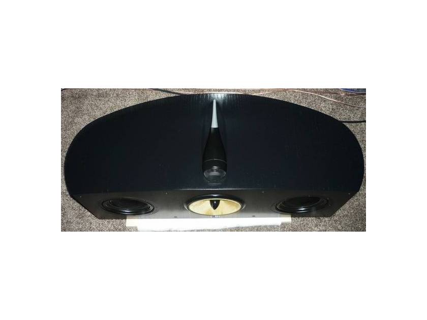 Bowers & Wilkins (B&W) Black Ash Nautilus HTM-1 Center Chanel speaker Pristine Condition $1500