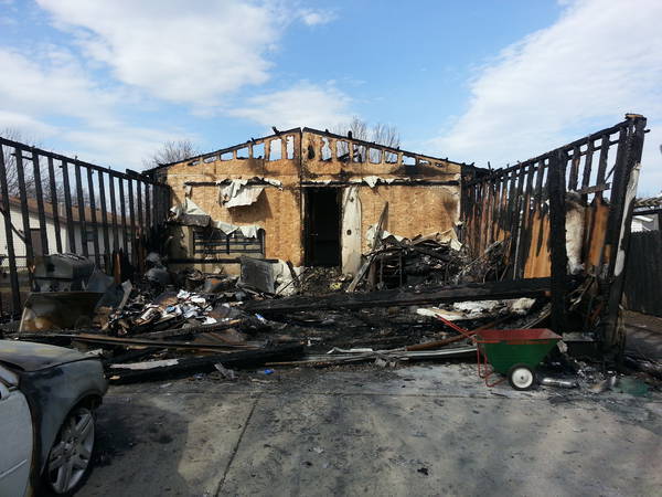 House Fire, will need to start fresh