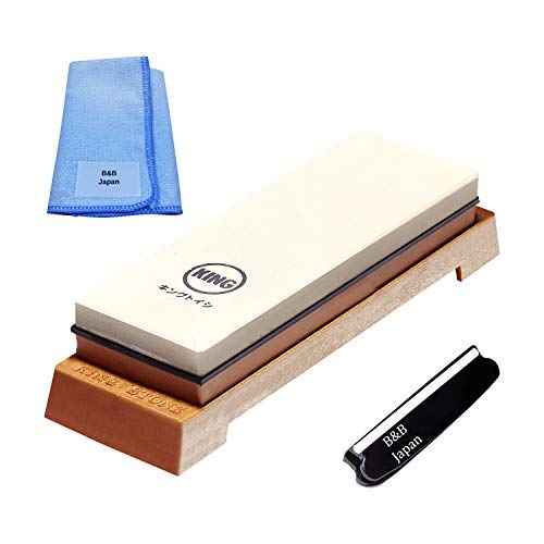 Naniwa 3000 Chosera Whetstone vs King Whetstone Starter Set at Amazon