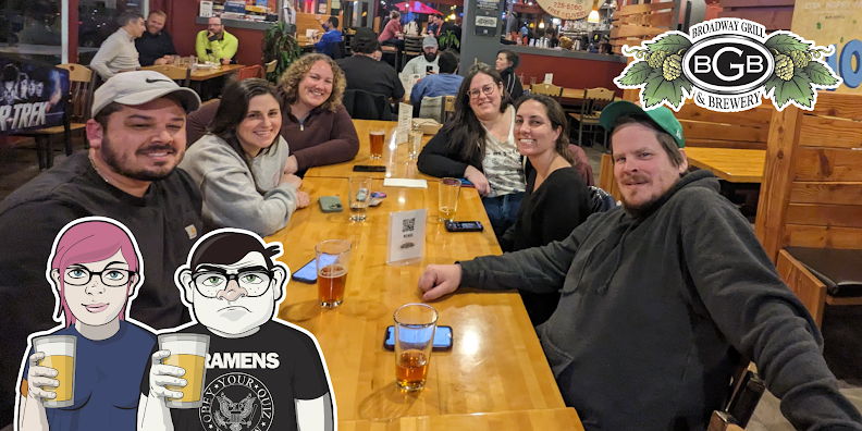 Geeks Who Drink Trivia Night at Broadway Grill and Brewery promotional image