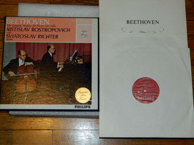Rostropovich/Richter- Beethoven - The Complete Sonatas ...