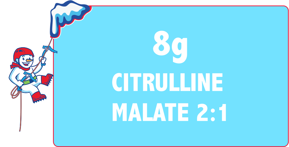 8g citrulline malate 2:1 graphic