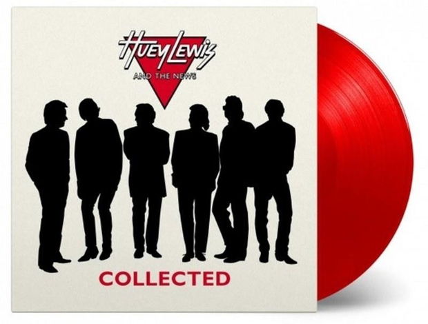 Huey Lewis And The News Collected RED Vinyl