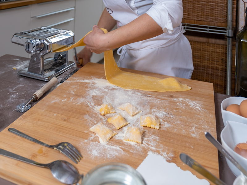 Cooking classes Turin: Mani in pasta: Piedmontese tradition in Turin