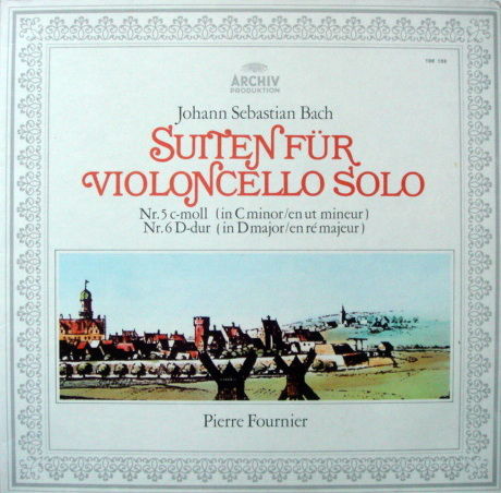 Archiv / FOURNIER, - Bach Suites for Cello Solo No.5 & ...