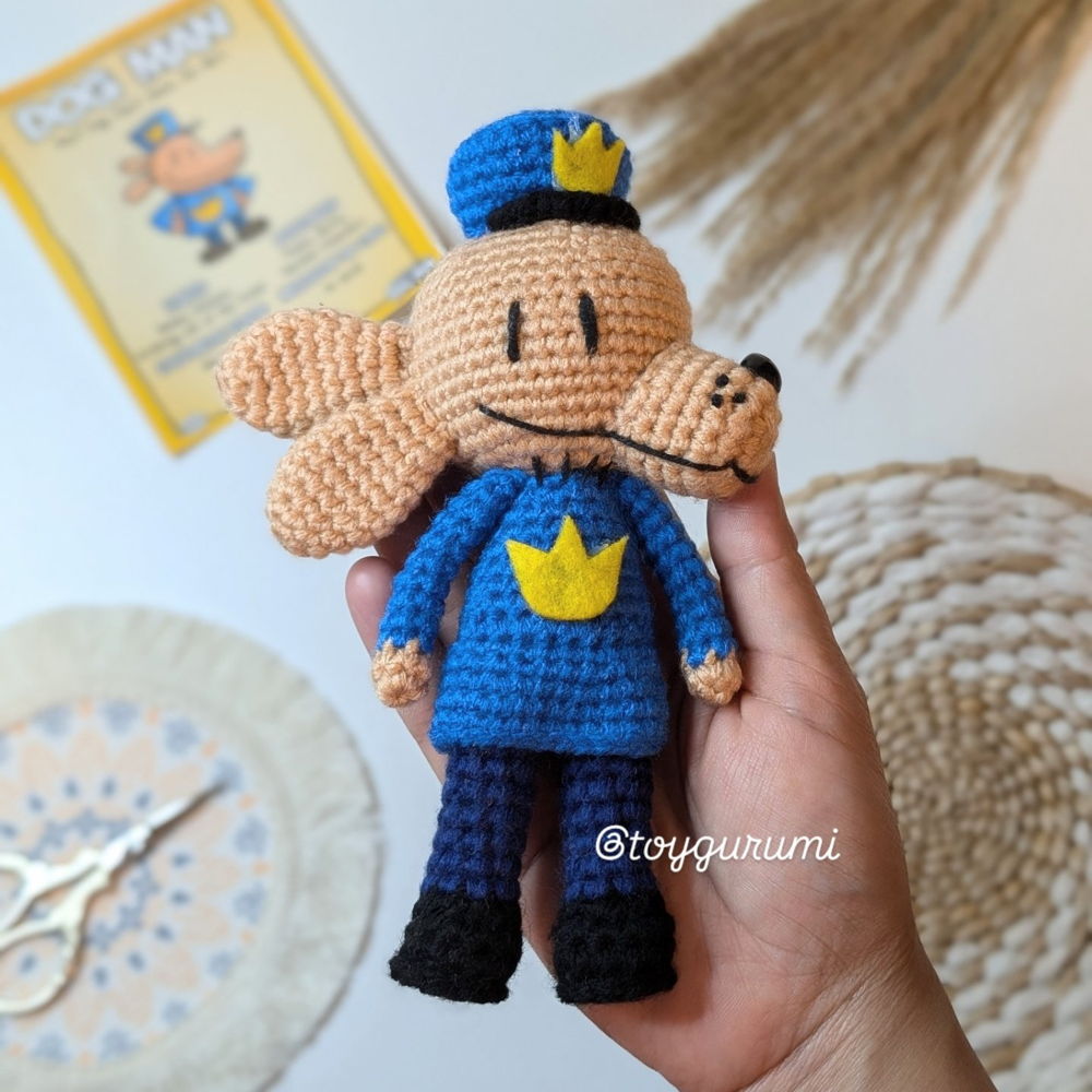 Dog Man Amigurumi