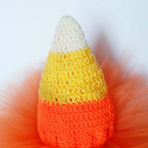 Candy Corn Babymütze - Morale Fiber