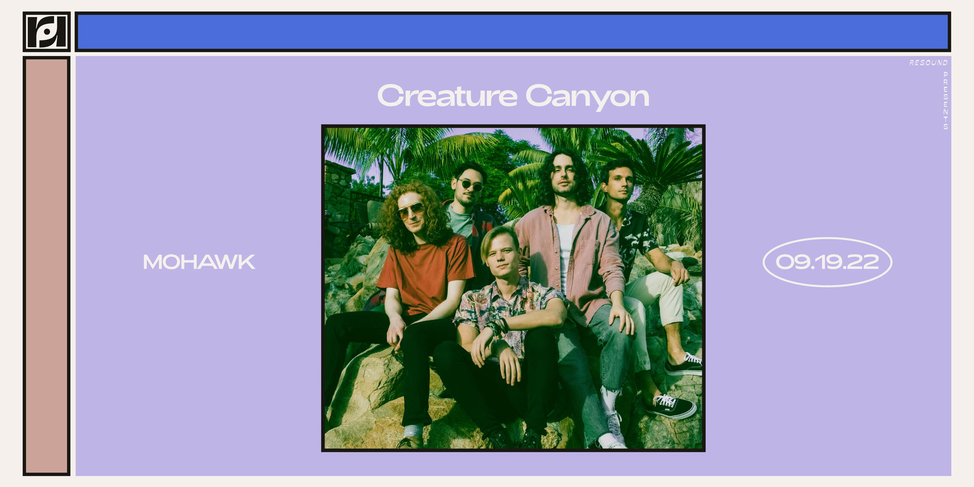 Resound Presents: Creature Canyon at Mohawk on 9/19 promotional image