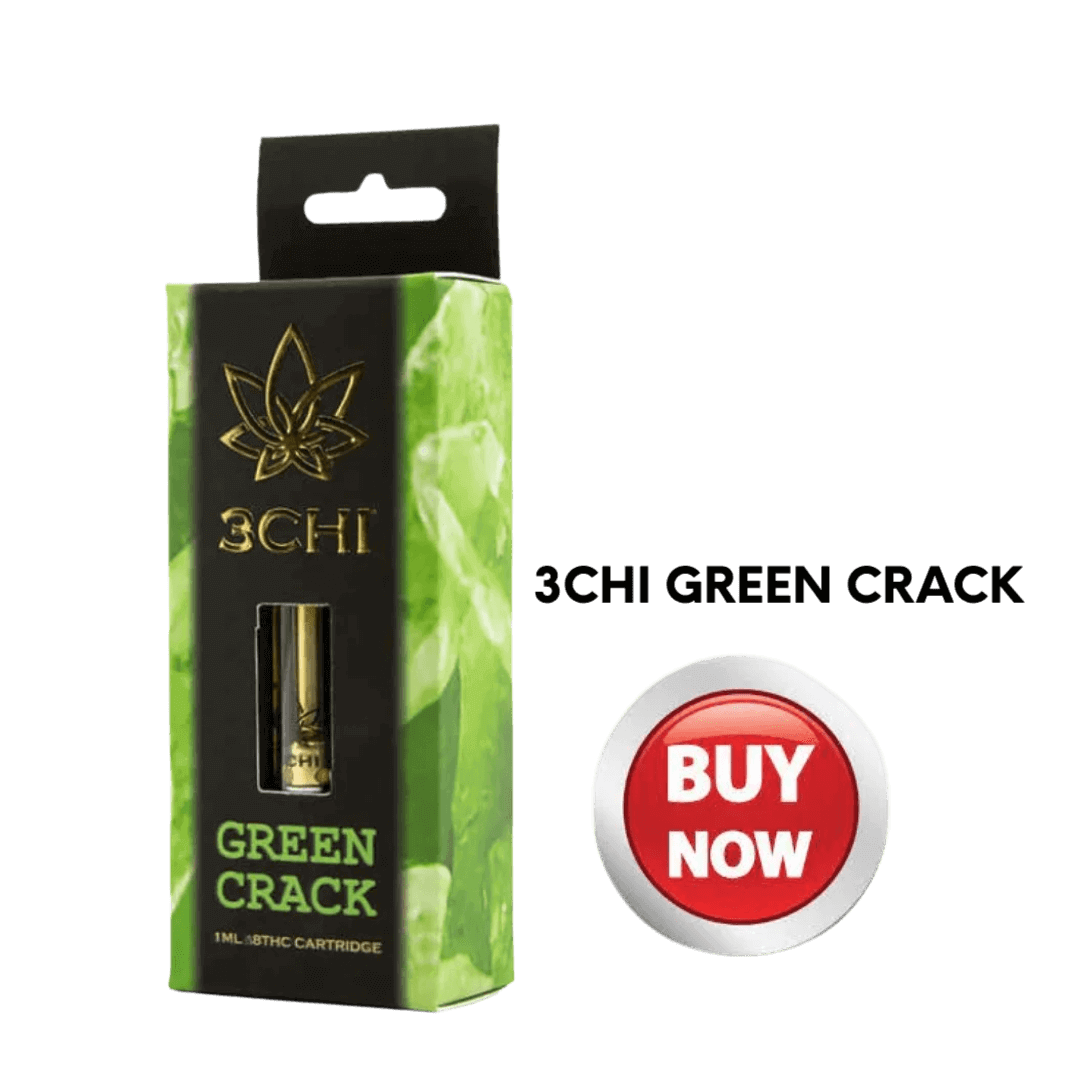 3chi green crack strain delta 8 cart is a sativa and perfect for when hiking and doing outdoor activities 