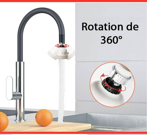 embout robinet orientable
