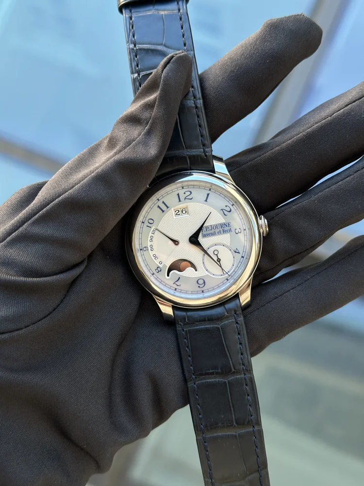 F.P.Journe Octa Automatic Lune Blue Mother of Pearl Dial