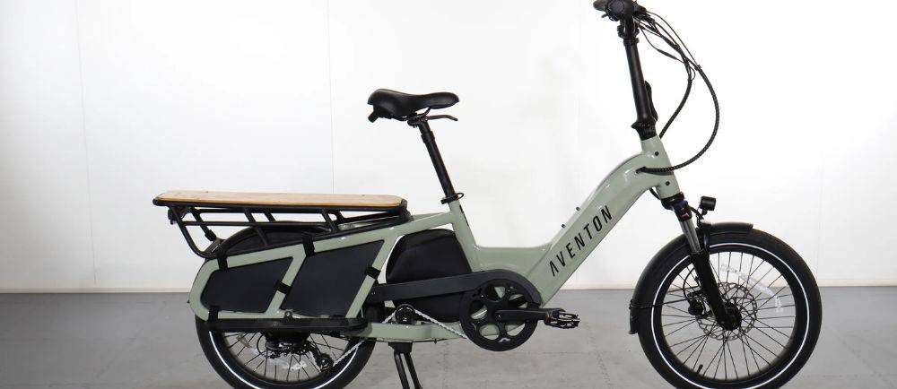 Aventon Abound on a stand