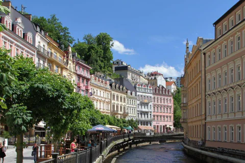 From Prague: Karlovy Vary Day Trip with Watchtower and Funicular