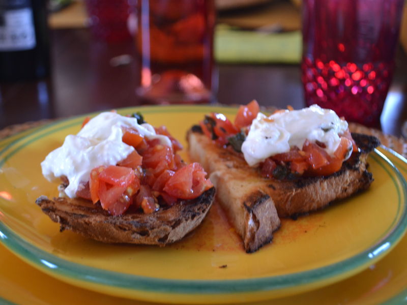 Cooking classes Spoleto: Taste of home with Prosecco, lentils and bruschetta