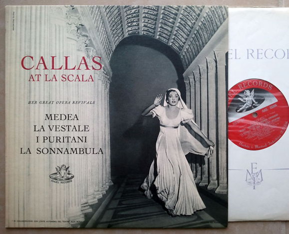 UK Angel Red Label / Callas at - La Scala / NM