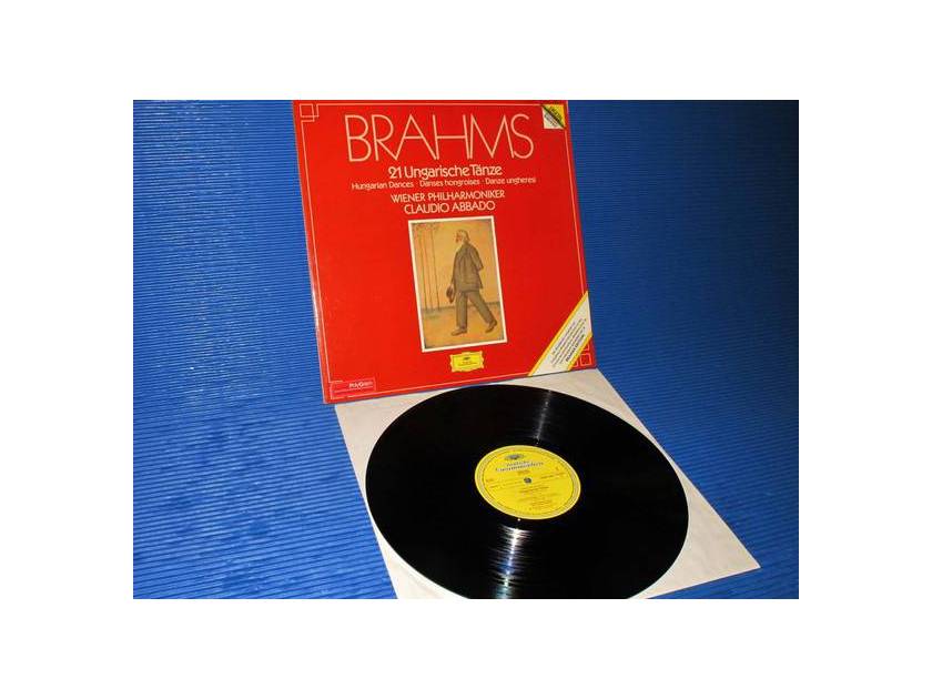 BRAHMS/Abbado -  - "21 Hungarian Dances" -  DGG 1983 German pressing