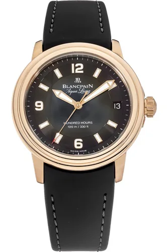 Blancpain Léman Ultra Slim Aqua Lung Hundred Hours Limited Edition 200 pcs ref. 2100-3630-64B